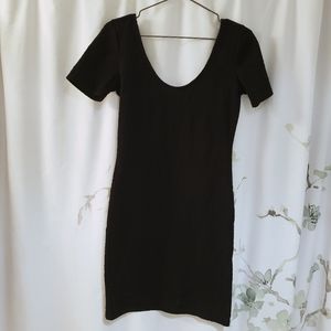 F21 Forever 21 Short Sleeve Bodycon Knit Dress